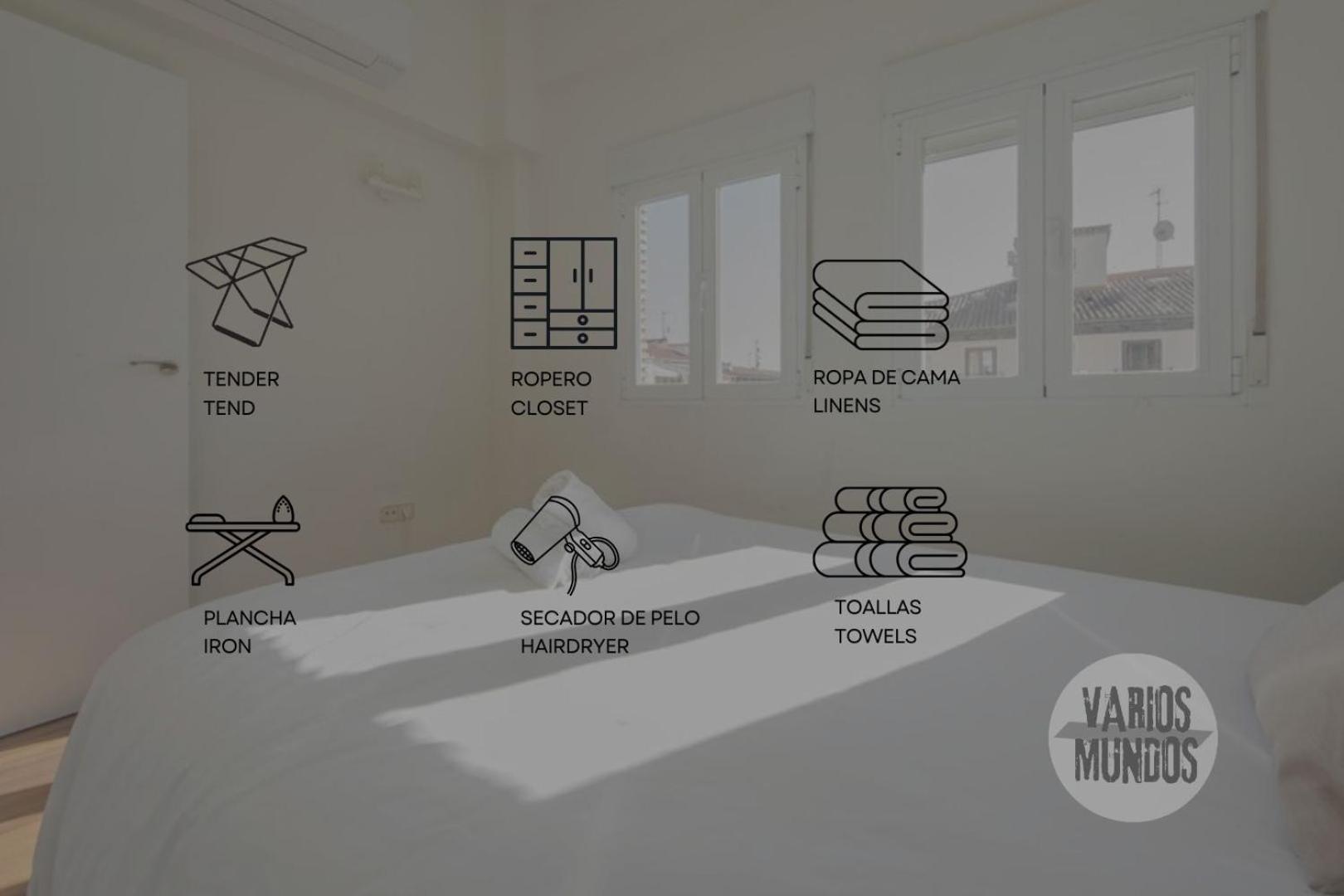 Downtown Apt 1Hab Para 3Pax En La Plaza De Chueca Madrid Dış mekan fotoğraf